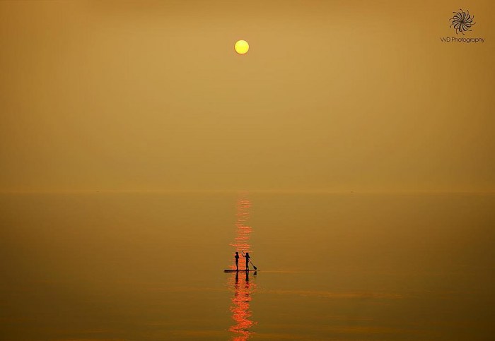Lake Michigan Paddleboarding
