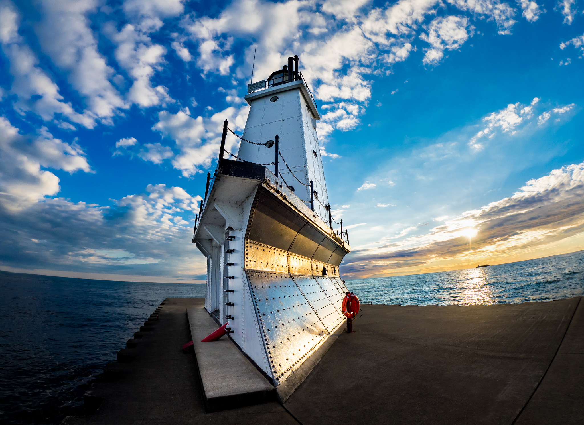 Ludington North Breakwater Light