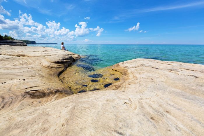 Scenic vista at Pictured Rocks National Lakeshore