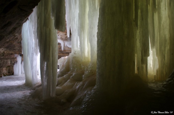 Eben Ice Caves March 19, 2007