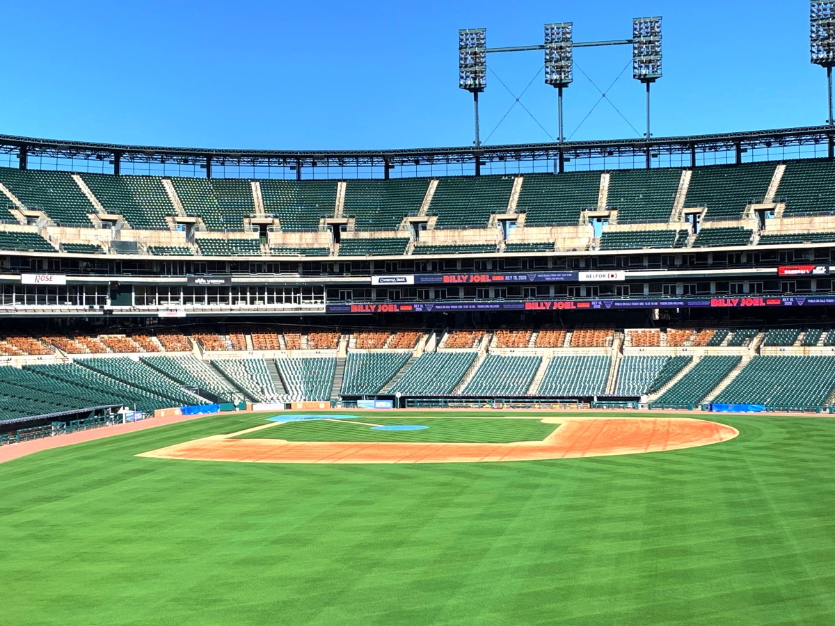 Empty Comerica Park