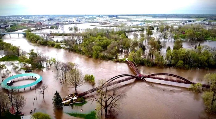 2020 Flooding in Midland MIchigan by City of Midland