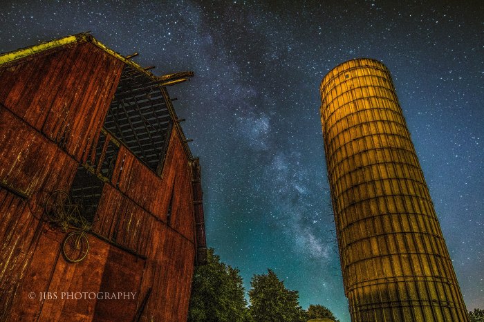 Broken Barn and the Galaxy by Jibu John