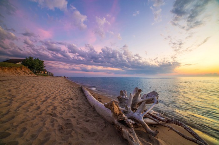 Dyckman Beach, Lake Michigan by Gary Syrba