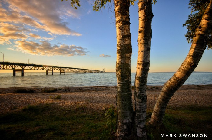 Straits of Mackinac by Mark Swanson