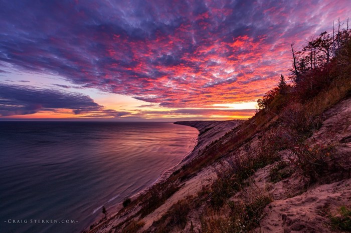 Grand Sable Dunes Sunrise by Craig Sterken Photography