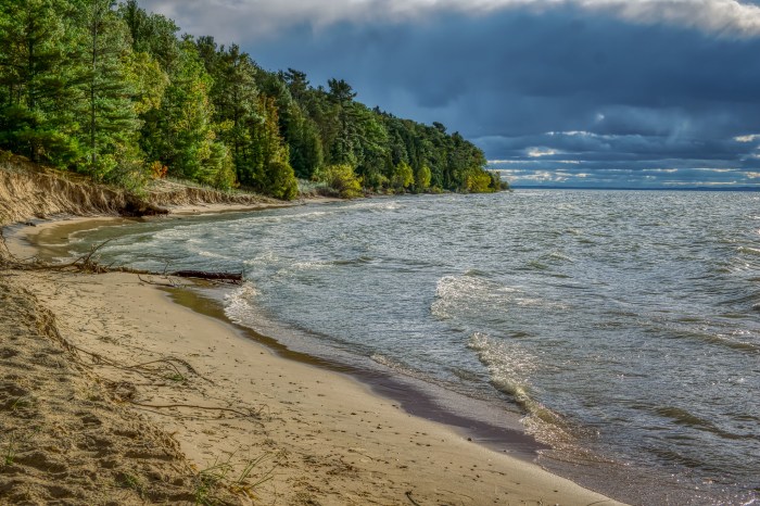 A Changeable Day on the Lake by Mark Smith