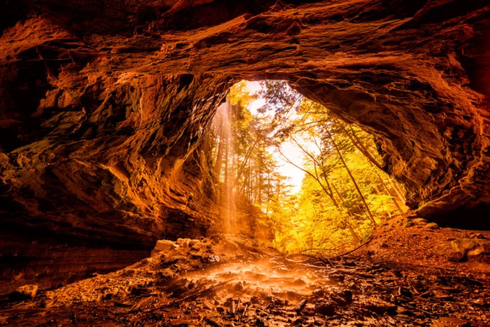 Olson Tannery Falls by Charles Bonham
