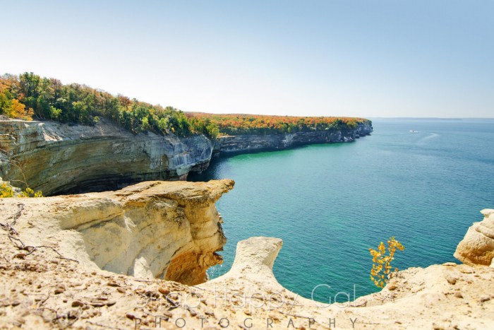 Pictured Rocks Caves by Heather Higham