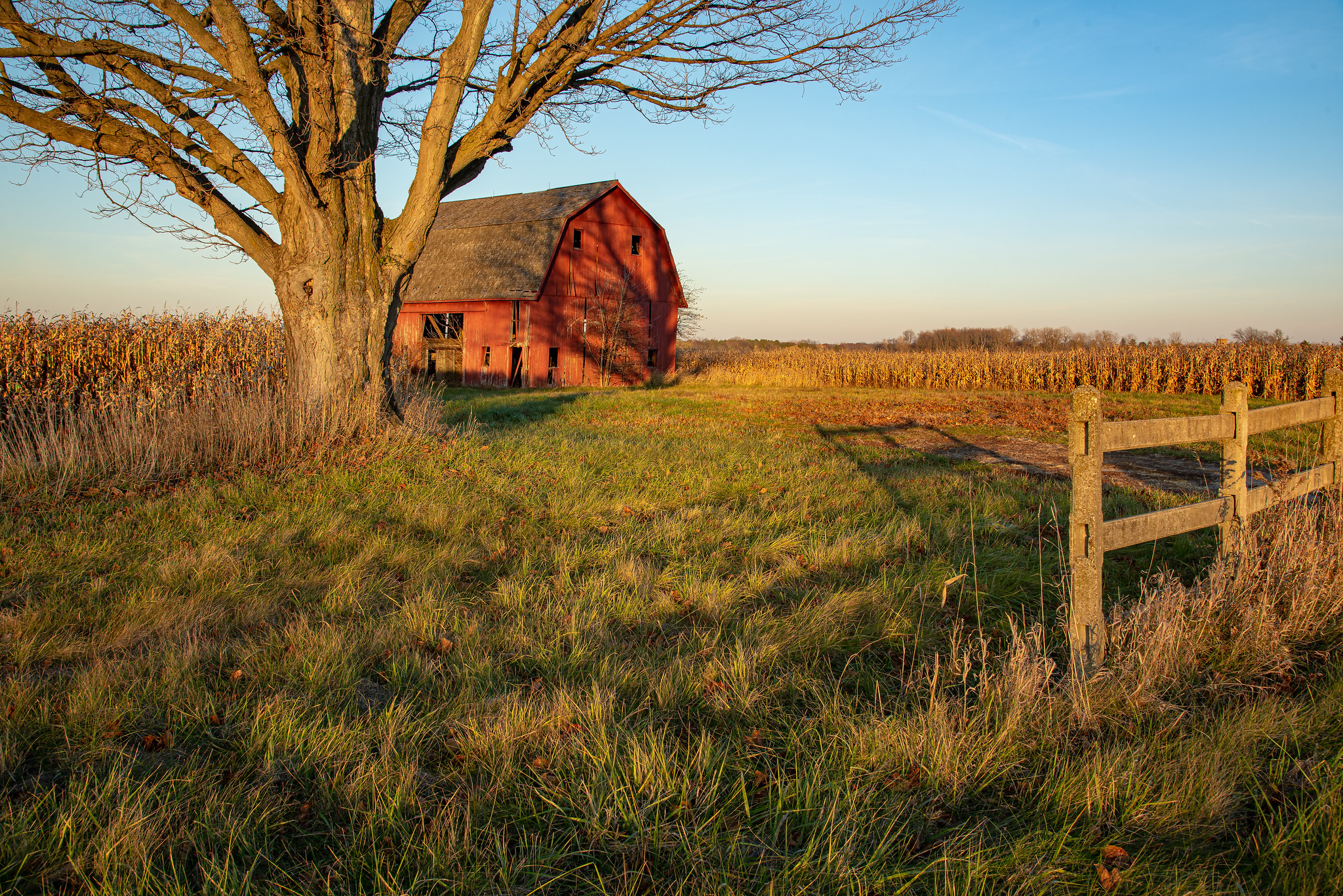 Harvest Sunset by fotoman91