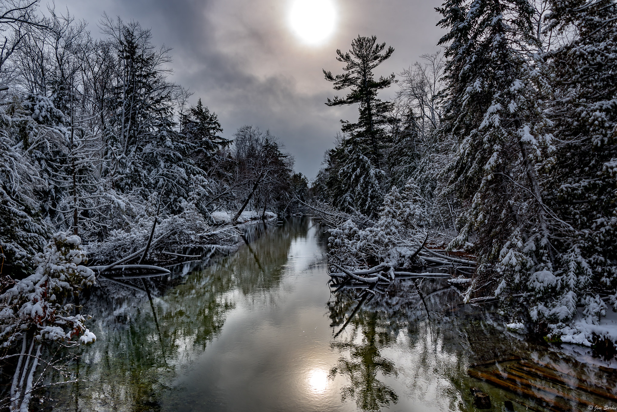 Crystal River after a Winter's Storm by Jim Sorbie