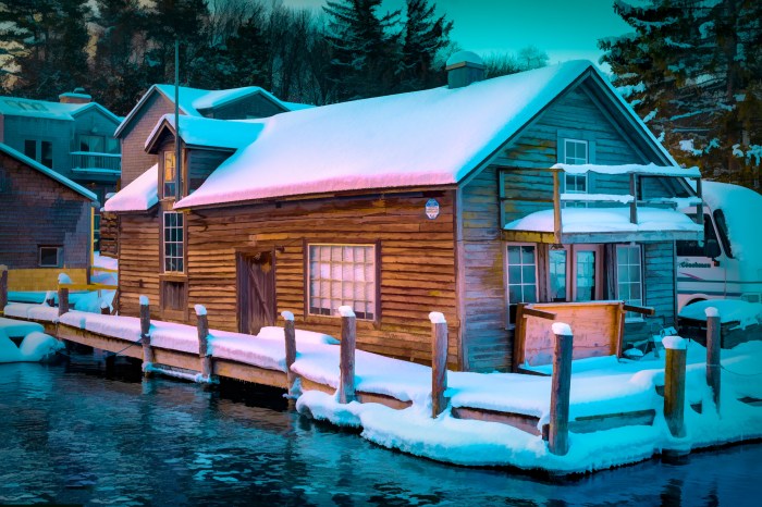 The House at the End of the Dock by Mark Smith