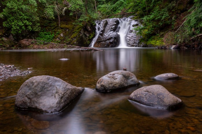 Slate River Falls Splendor by Eric Hackney