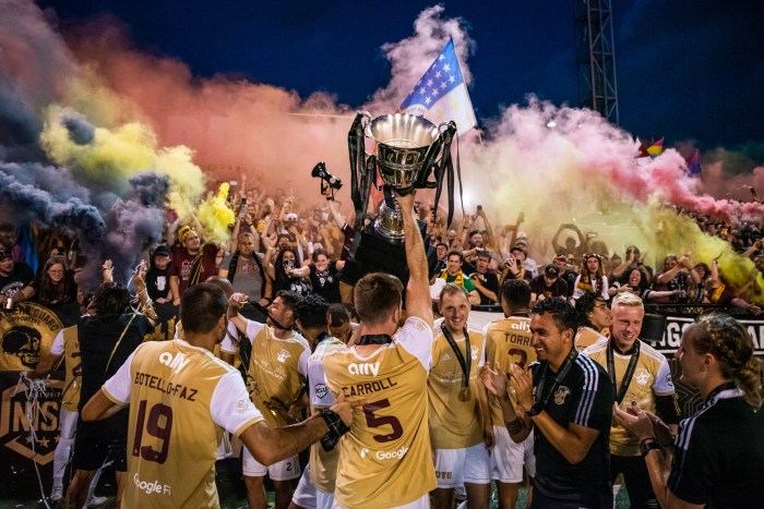 NISA Champions by Detroit City FC
