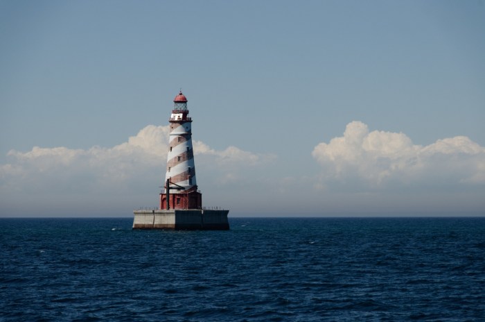 White Shoal Light by Joel Dinda