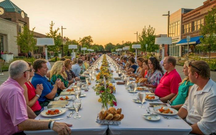 Dinner on Main by Charles Bonham