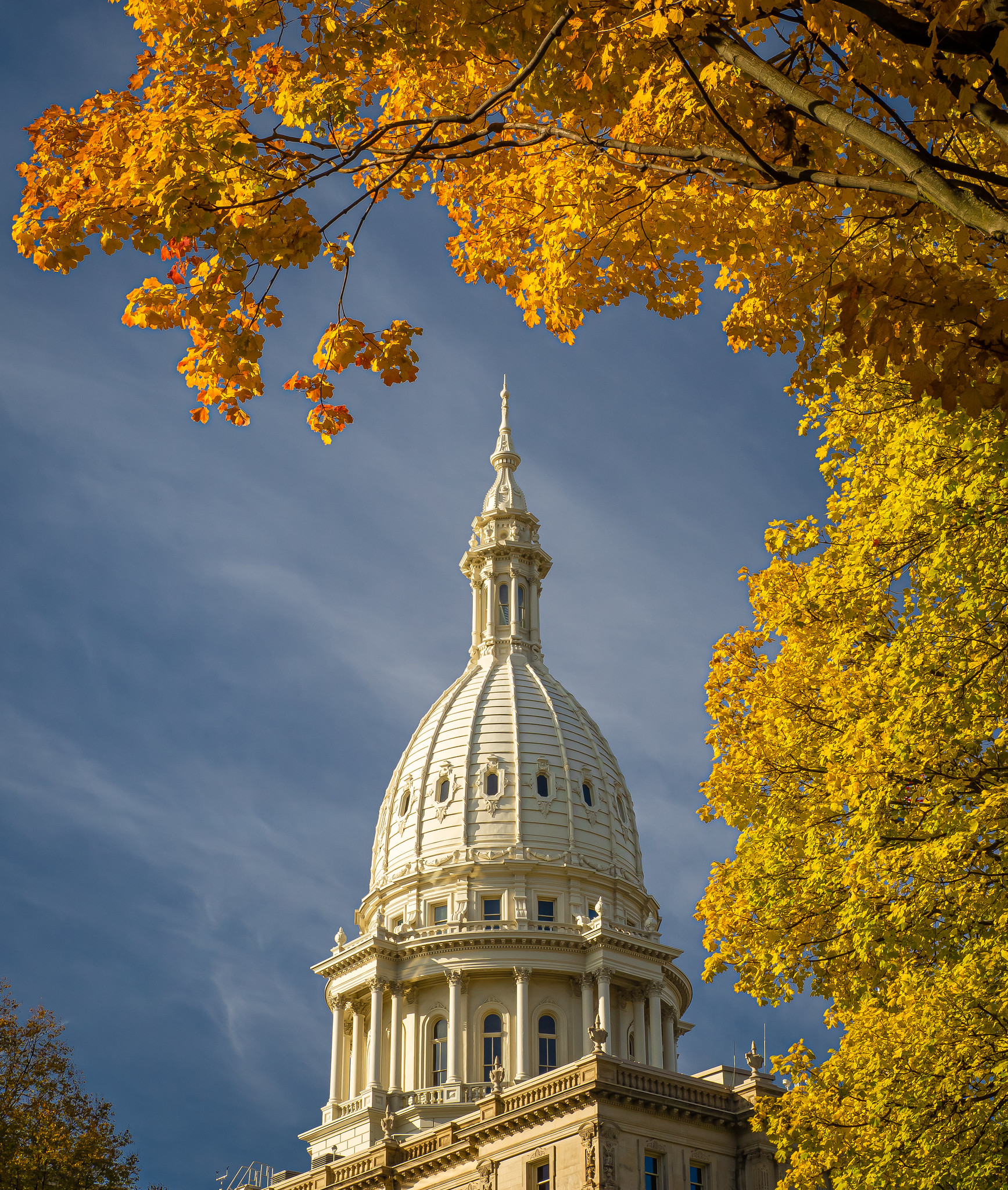 Michigan State Capitol by David Marvin