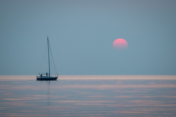 Sunrise over Lake Huron by Bruce Bugbee
