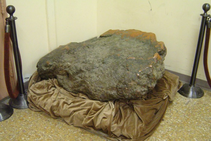 Ontonagon Copper Boulder at the Smithsonian