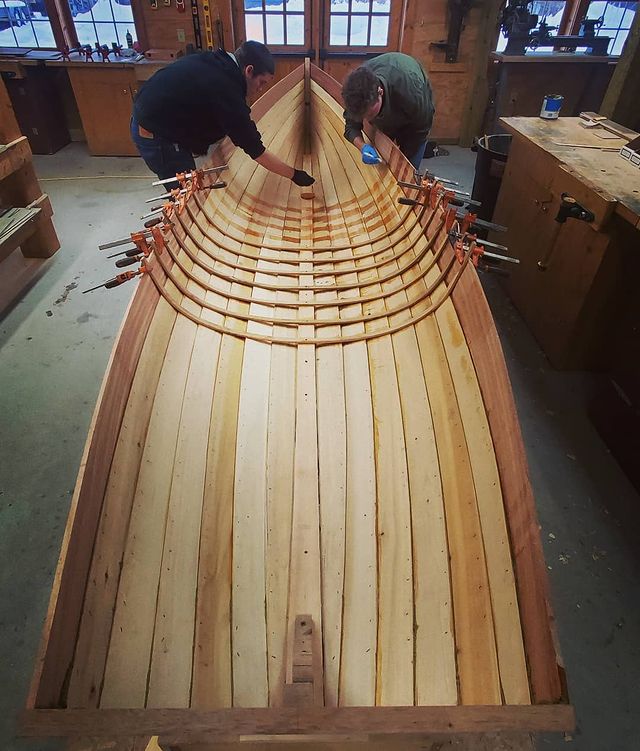 Indian River Skiff by Great Lakes Boat Building School