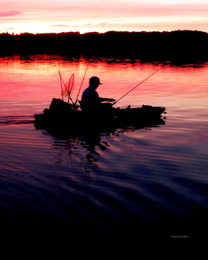 Michigan Fisherman by Cheryl
