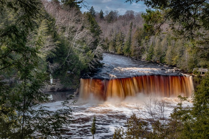 Tahquamenon Falls in Michigan's UP by Tom Clark