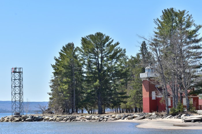 Tip of Sand Point by Mike Sherman