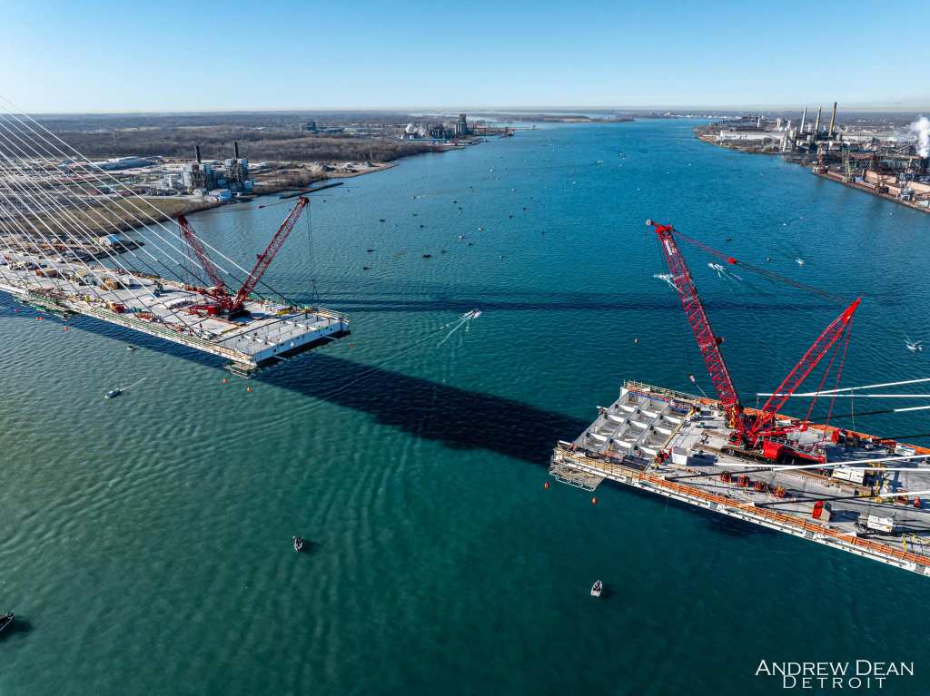 Mind the Gap on Gordie Howe Bridge by Andrew Dean
