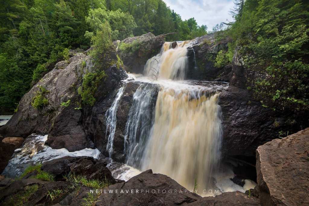 Thundering Gabbro Falls by Neil Weaver Photography
