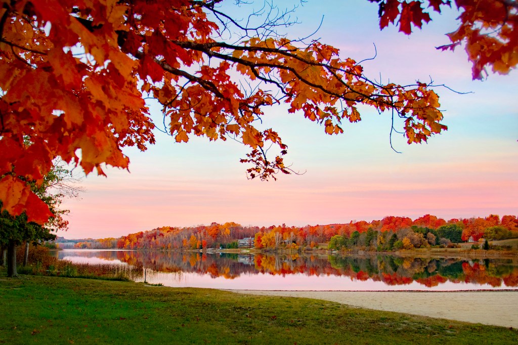 Autumn Morning on the Breezeway by Thomas Mann