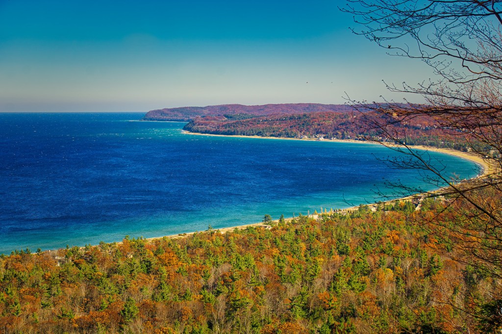 Sleeping Bear Bay by Mark Smith