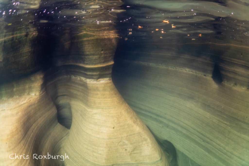 Underneath Miners Castle II by Chris Roxburgh