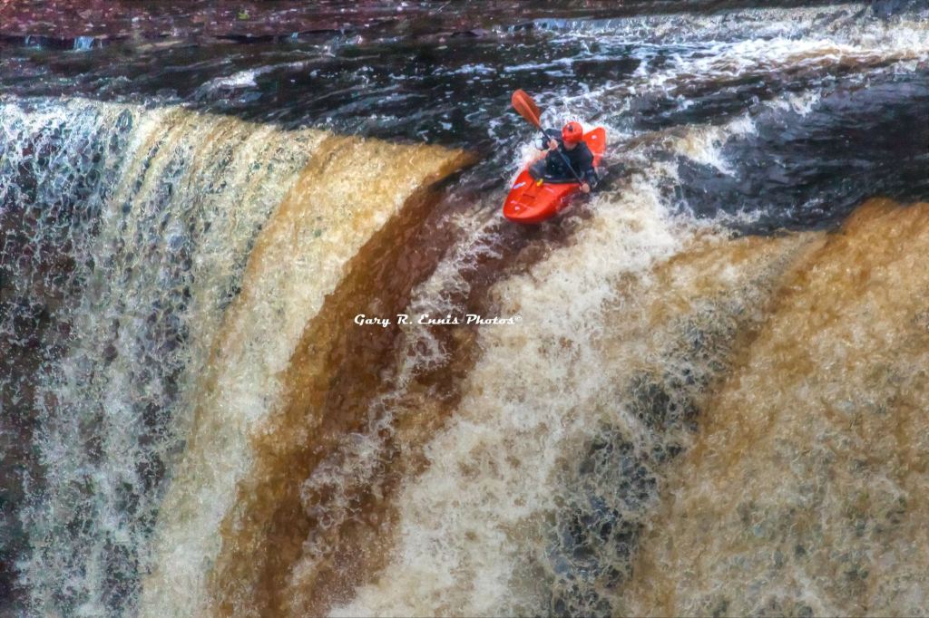 Over Tahquamenon Falls by Gary Ennis