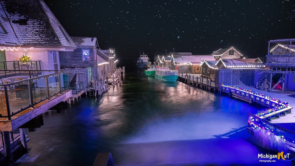 Fishtown Christmas by Michigan Nut Photography