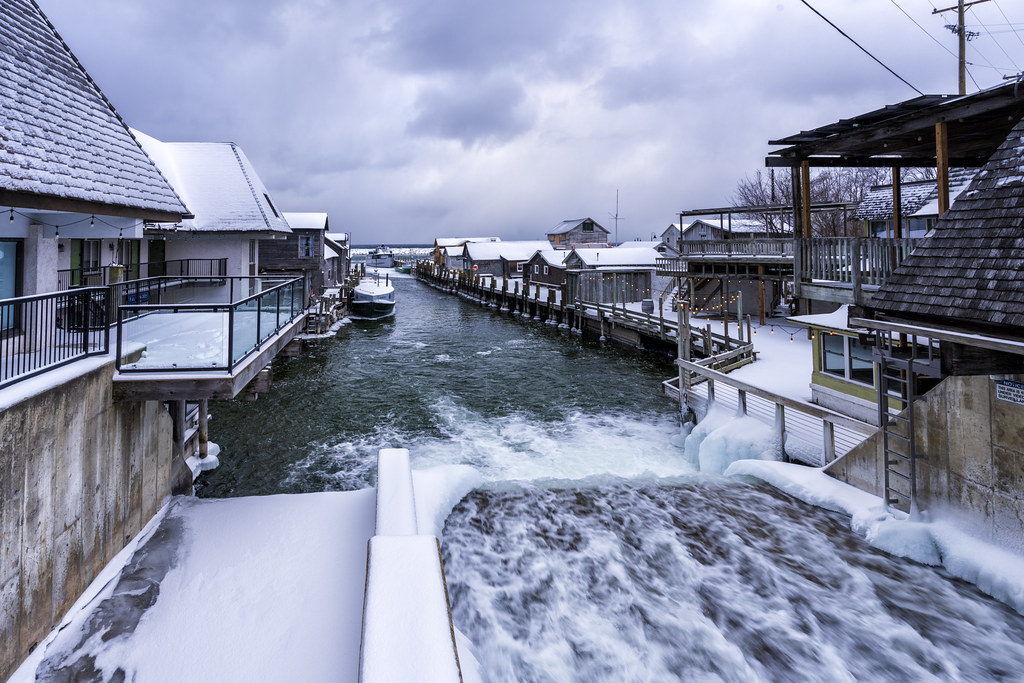 Fishtown Spillway by Charles Bonham