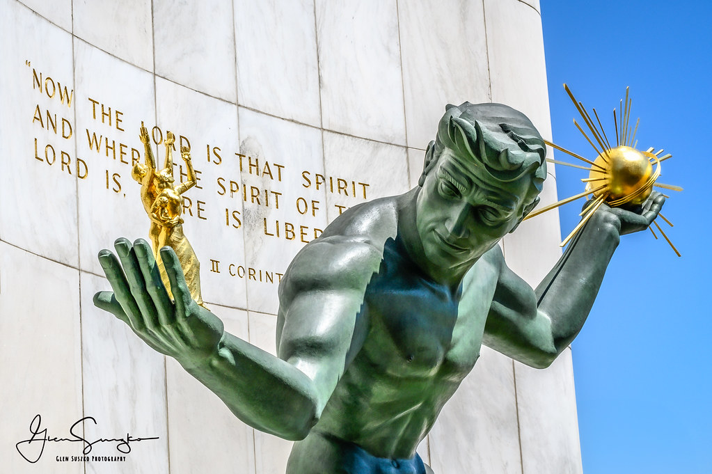Spirit of Detroit by Glenn Suszko