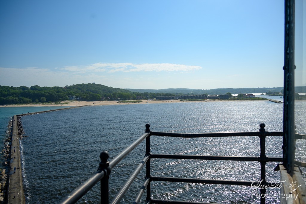 View from the top of Frankfort Lighthouse by SueFi Photography