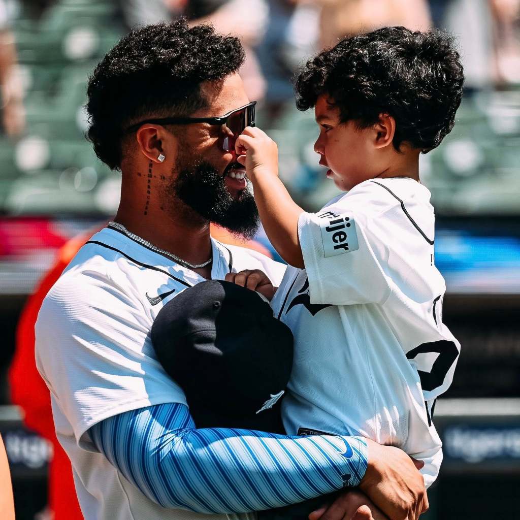 Gleyber Torres on Father's Day by Detroit Tigers