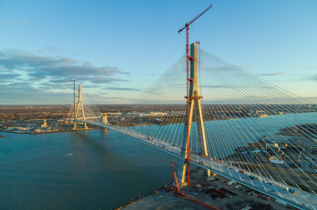 Gordie Howe International Bridge June 2025