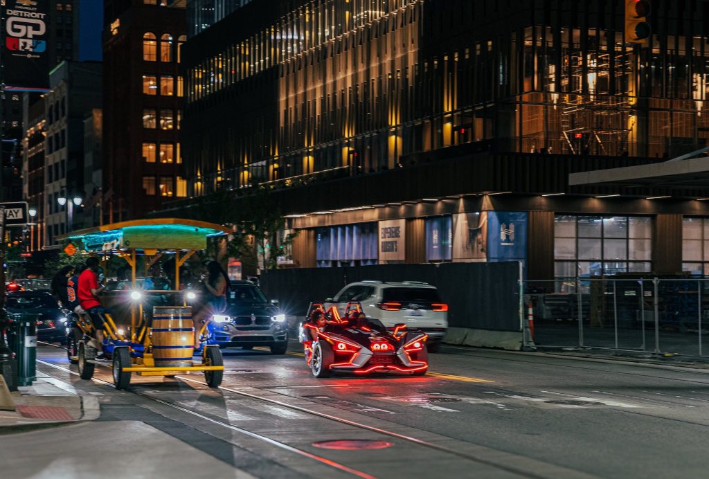 Friday Night on Woodward by Retta Billy