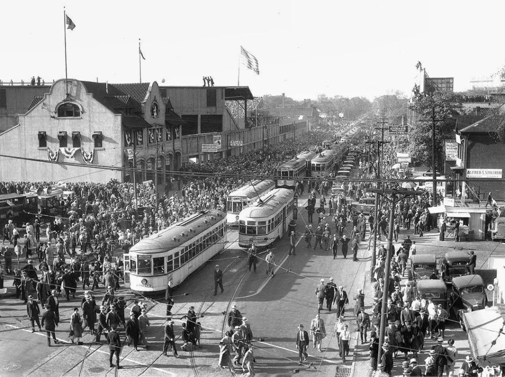 Trolly to the Tigers, Detroit 1934