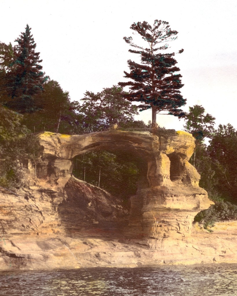 Chapel Arch by Pictured Rocks National Lakeshore