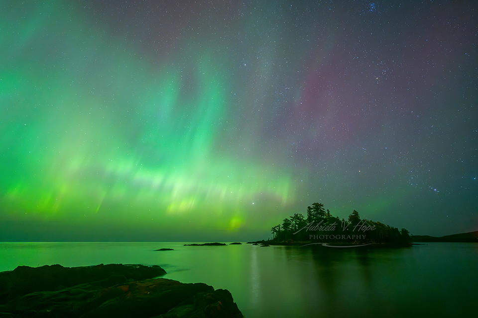 Hunters Point Trail Aurora by Aubrieta Hope