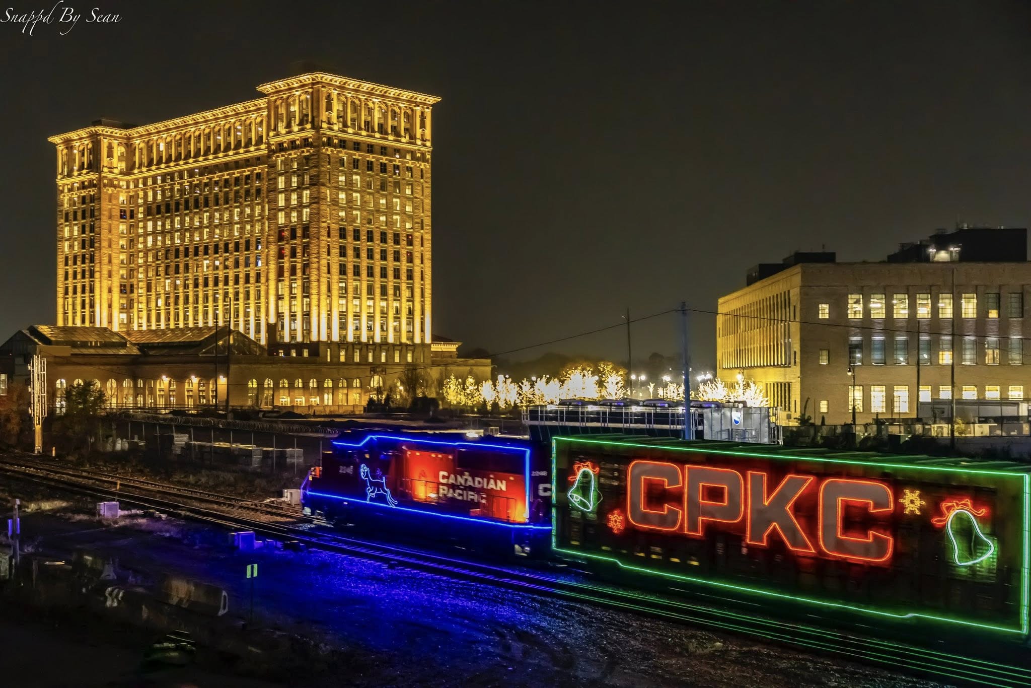2025 CPKC Holiday Train at Michigan Central by Snappd by Sean Photography