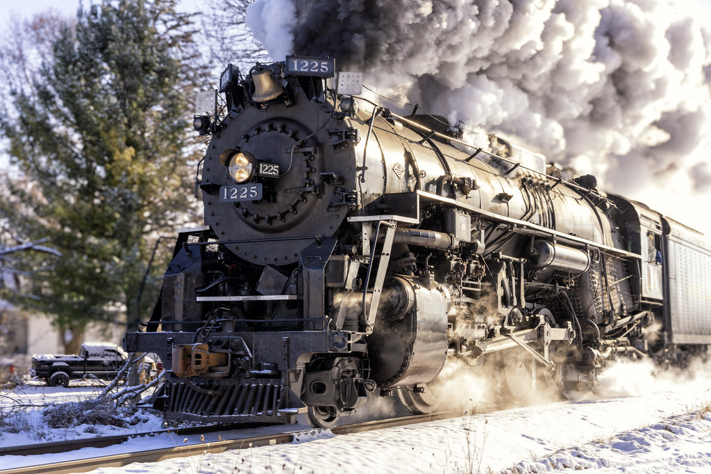 Bannister Mi Polar Express by Charles Bonham