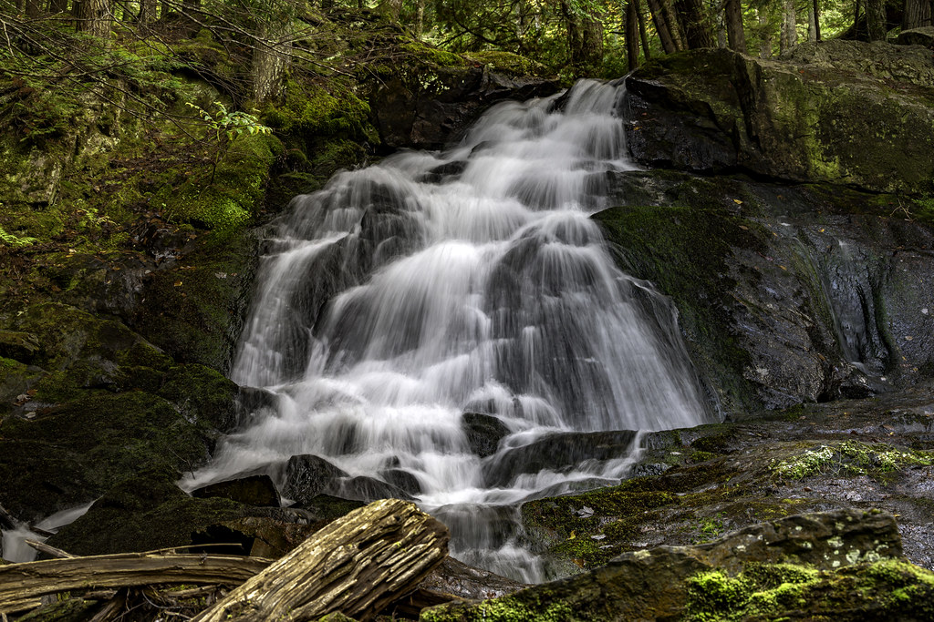 Alder Falls, Marquette County, Michigan by Tom Clark