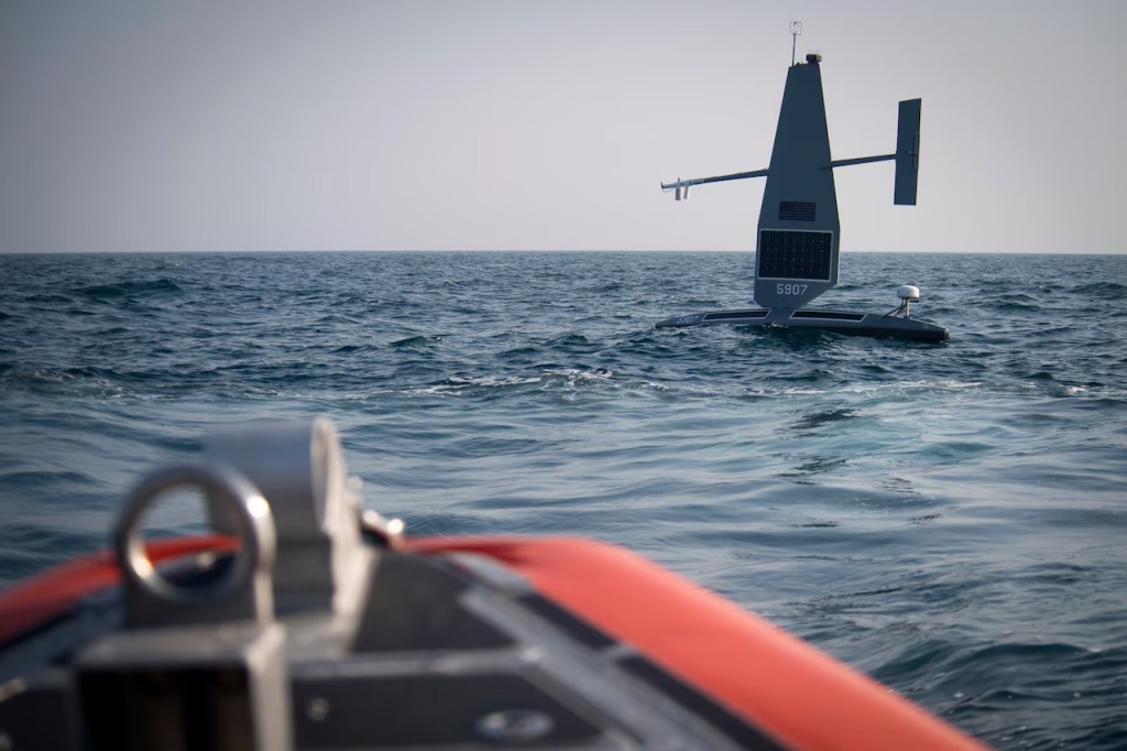 Saildrone Explorer by Navy Chief Petty Officer Roland Franklin